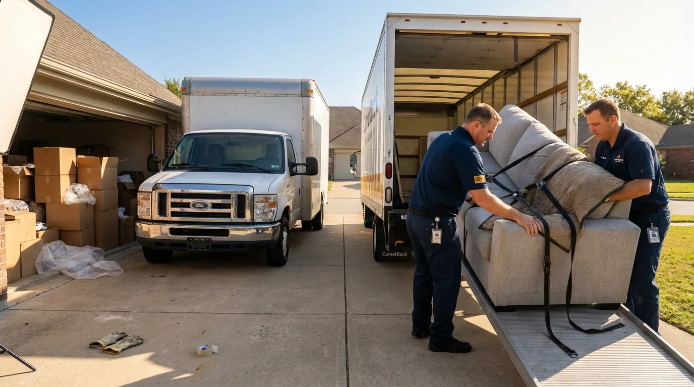 DIY truck vs professional crew comparison in Darby